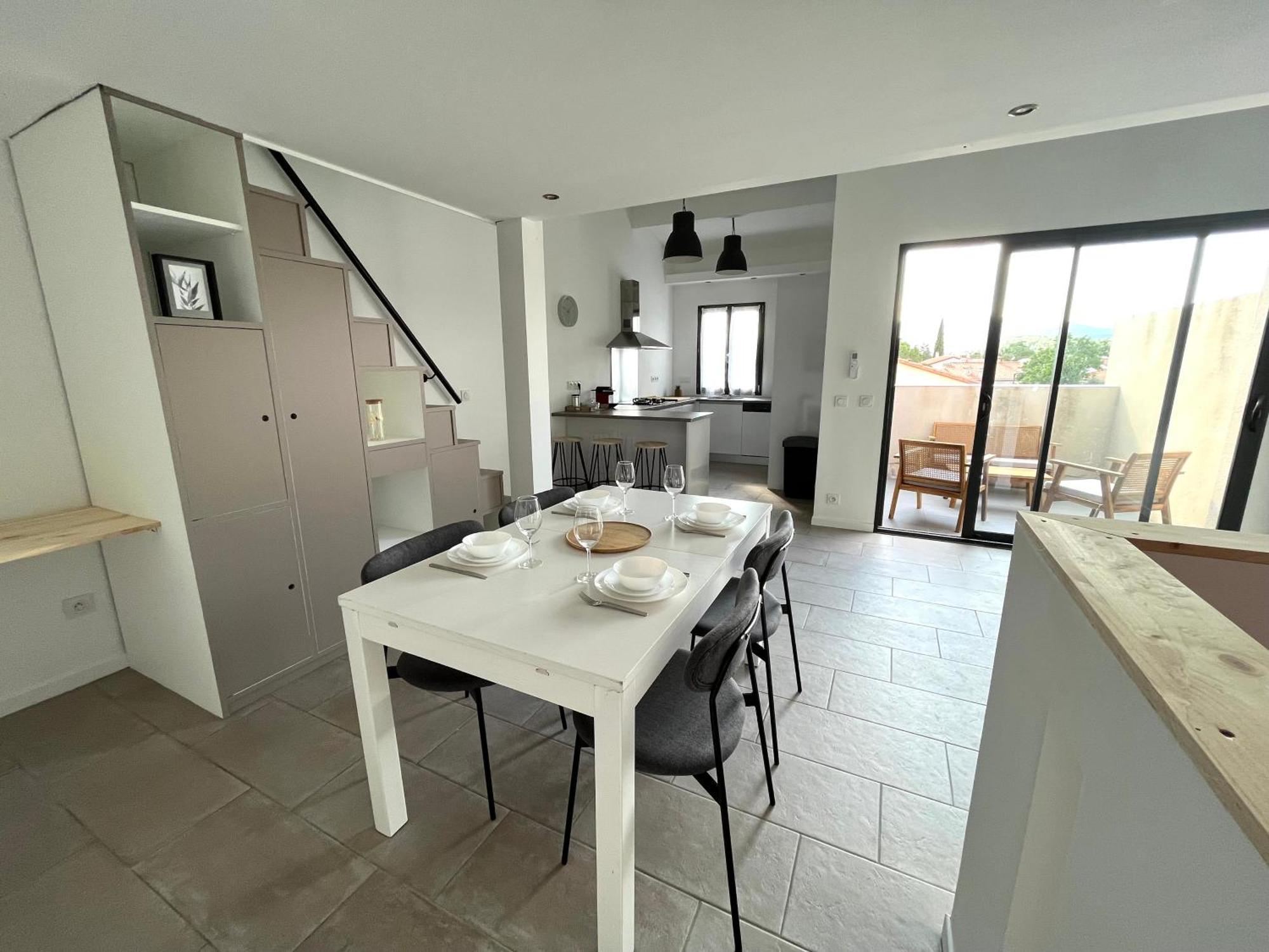 L'Eden De L'Agly Chaleureuse Maison Avec Terrasse Et Garage Espira-de-l'Agly Luaran gambar