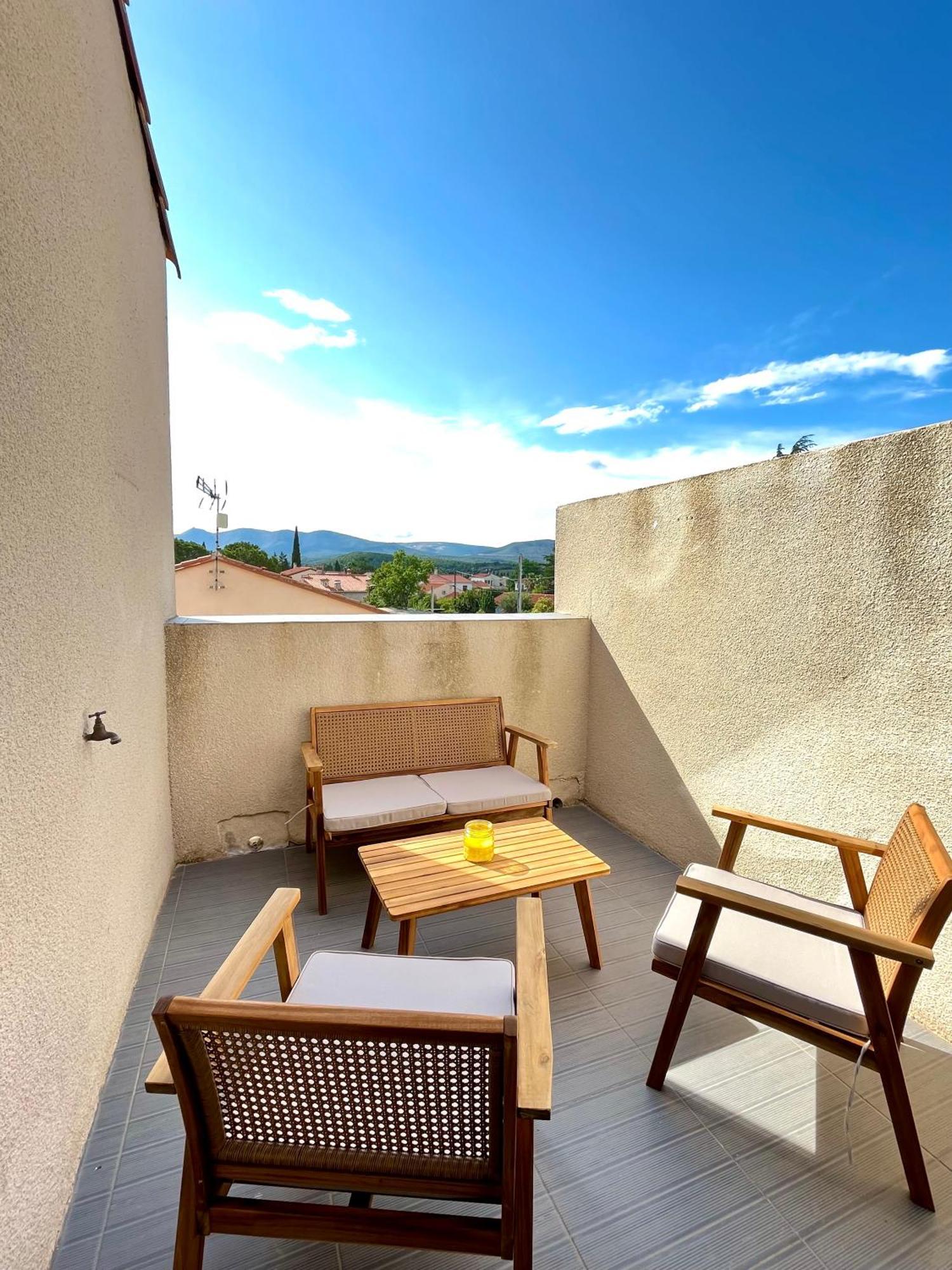 L'Eden De L'Agly Chaleureuse Maison Avec Terrasse Et Garage Espira-de-l'Agly Luaran gambar